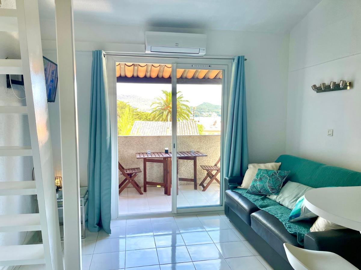 Magnifique Studio Vue Mer A 5 Minutes De La Plage Saint-Cyr-sur-Mer Exterior foto